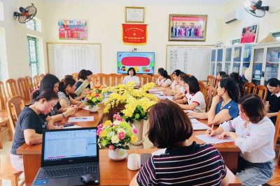 TRƯỜNG MẦM NON THẠCH BÌNH TỔ CHỨC CHUYÊN ĐỀ  Nâng cao chất lượng nuôi dưỡng, đảm bảo vệ sinh an toàn thực phẩm và tổ chức bữa ăn trong trường mầm non.