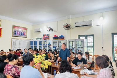 HỌP BAN ĐẠI DIỆN CHA MẸ HỌC SINH TOÀN TRƯỜNG NĂM HỌC 2025–2026