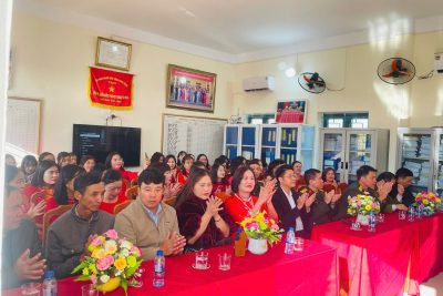 Lễ tri ân Ngày Nhà giáo Việt Nam 20/11 tại Trường Mầm non Thạch Bình